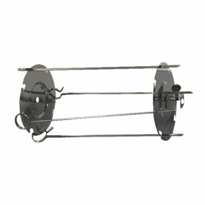 Kit para asador 4 pinchos 250 mm - DIFF