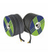 Junta adhesiva negra TEXTAPE 10x3 mm bobina 100m- DIFF - 150577