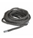 Trenza ARTICA negra 10 mm 5 m - DIFF