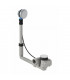 Bathtub drain with turn handle actuation - GEBERIT : 150.616.21.1
