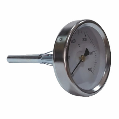 Thermomètre à plonge 150mm 500°C- DIFF - 150630