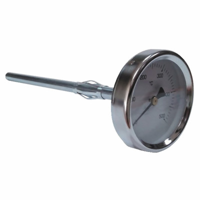 Immersion thermometer 300mm 500°C - DIFF