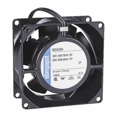 Axial fan 12W metal vane- DIFF - 150641
