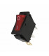 Interruptor luminoso rojo 0/1 15A 3XFASTON - DIFF