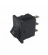 Interrupteur noir I/0/II 6A 3XFASTON- DIFF - 150644