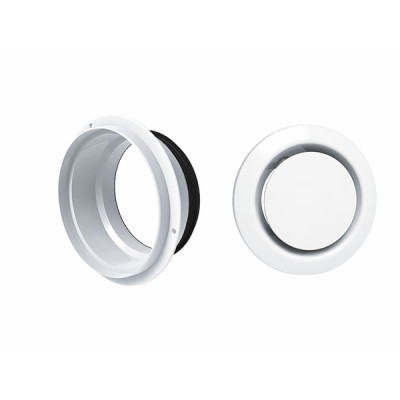 Vent BEIP 125 with gasket sleeve Ø125 - ANJOS : 1564