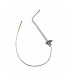 Flame sensing electrode + cable kit - IMMERGAS : 1.5727