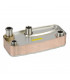 Domestic hot water heat exchanger 9722301 - ATLANTIC : 161056