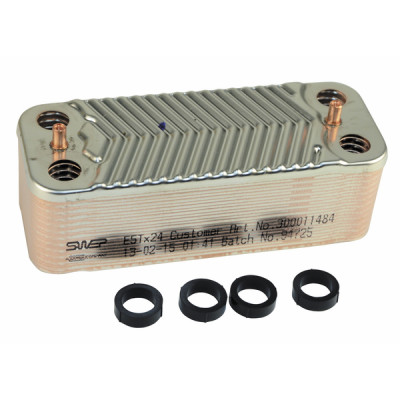 Exchanger  + Gaskets - DE DIETRICH : 200008730