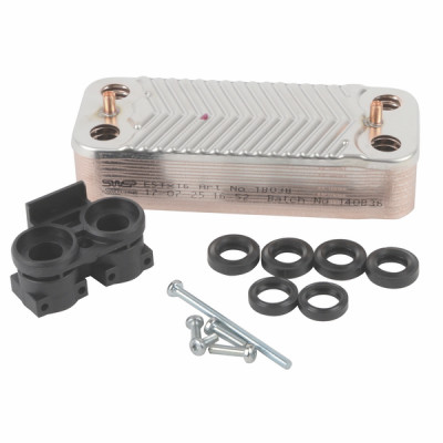 Domestic heat exchanger 16 plates- DIFF pour Chaffoteaux - 61302409-01