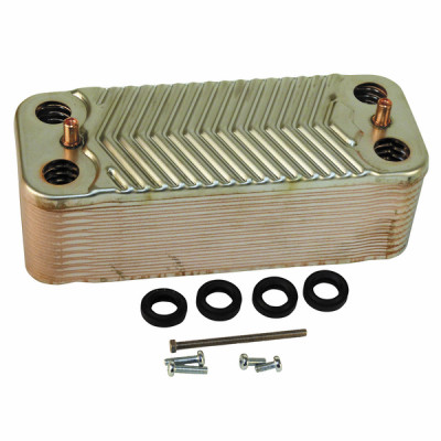 Intercambiador sanitario 24 placas - DIFF para Chaffoteaux : 60000310