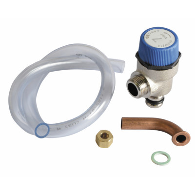 Pressure relief valve  - DIFF for Chaffoteaux : 60000171