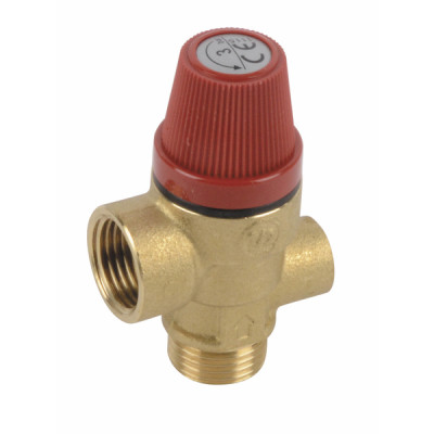 Safety valve 3 bars 1/4?  - DIFF for Chaffoteaux : 998447