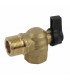 Heating flow and return valve - DIFF for Chaffoteaux : 60000885