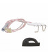 Ignition / Flame sensing electrode - DIFF for Chaffoteaux : 65115802
