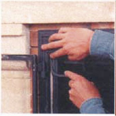 Trenza negra grafitada Ø 8 mm Lg 2,5 M