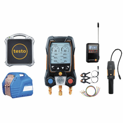 Kit attestation de capacité compatible R32 - TESTO : 20KIT CAP550S