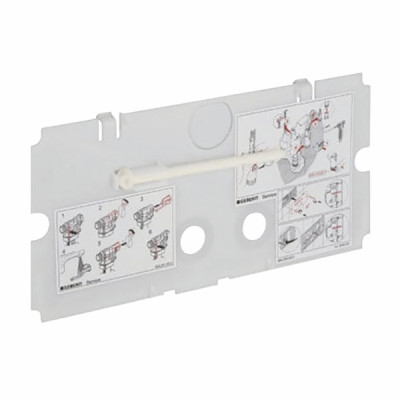 Protection plate  - GEBERIT : 240.512.00.1