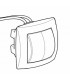 Déclenchement de WC hytouch manuel/pneumatique - GEBERIT : 240.572.KA.1