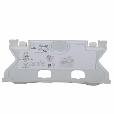 Tilting seal for exposed cistern AP123/A- GEBERIT - 241.824.00.1
