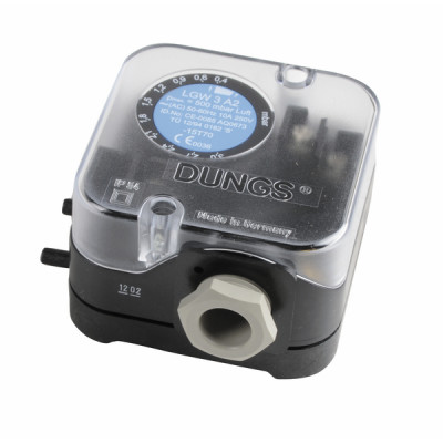 Air pressure switch LGW3 A2 0.4-3.0 mbar - RIELLO : 3007423