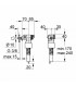 Filling valve  - GROHE : 37095000