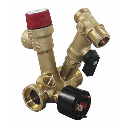 Kit bloc sécurité DOMICOMPACT C/F - FERROLI : 39812130