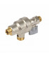 Backflow and 1 stop valve- DIFF pour Frisquet - F3AA40520
