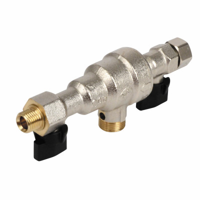 Backflow and 2 stop valves - after 2000- DIFF pour Frisquet - F3AA40521