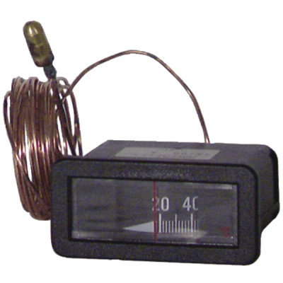 Termómetro rectangular 0 a 120°C L2,5m- DIFF pour De Dietrich Chappée - S17007062