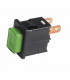Botón pulsador L4 N/VERDE- DIFF pour De Dietrich Chappée - V15804542