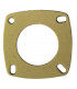 Junta de brida de quemador 87x142- DIFF pour De Dietrich Chappée - 401645
