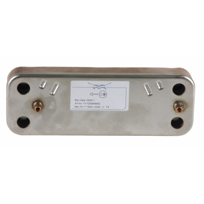 Plate exchanger- DIFF pour De Dietrich Chappée - JJJ005686660