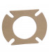 Junta de brida de quemador CUENOD 156x156 - DIFF para Cuenod : 13010501