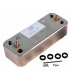 Intercambiador a placas- DIFF pour De Dietrich Chappée - 86665753