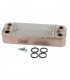 Intercambiador con placas 24/28 - DIFF para De Dietrich Chappée : S62775