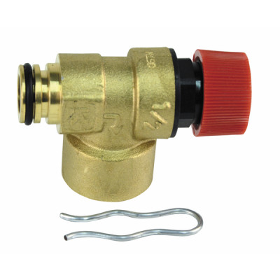 Safety valve - DIFF for De Dietrich Chappée : 0295190