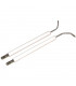 A pair of electrodes AZ4/20- DIFF pour Joannes - 203508+203509  - (X2)