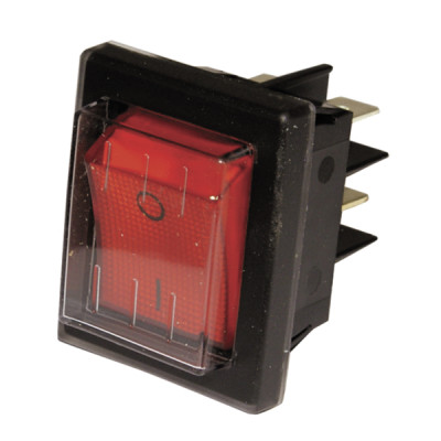 Interruptor para ZAEGEL HELD rojo estanco- DIFF pour Zaegel Held - A814398