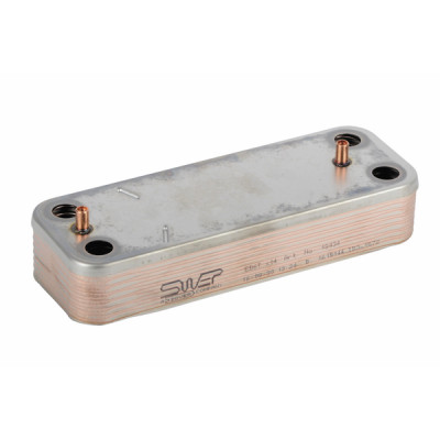 Domestic exchanger 14 plates - DIFF for De Dietrich Chappée : JJJ005686680