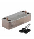 Plate heat exchanger 20 plates - DIFF for Viessmann : 7828746