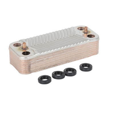 Heat exchanger 16 plates - DIFF for Viessmann : 7827951