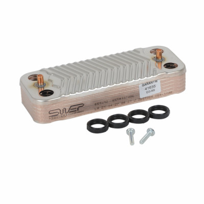 Heat exchanger 12 plates - DIFF for Viessmann : 7825533