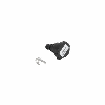 Pressure sensor + gasket+ clip - DIFF for De Dietrich Chappée : S100821