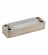 Intercambiador sanitario 14 placas- DIFF pour De Dietrich Chappée - 711613000