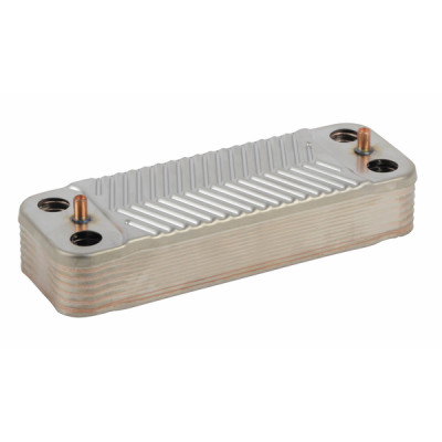 Intercambiador sanitario 14 placas- DIFF pour De Dietrich Chappée - 711613000