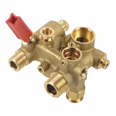 Domestic water feed unit heating return- DIFF pour De Dietrich Chappée - JJJ005687120