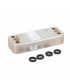Heat exchanger 14 plates- DIFF pour Atlantic - 161153