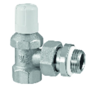 Angle radiator valve 1/2" - RBM : 100400