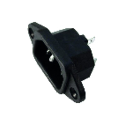 Connector alone for VDE power supply - DIFF
